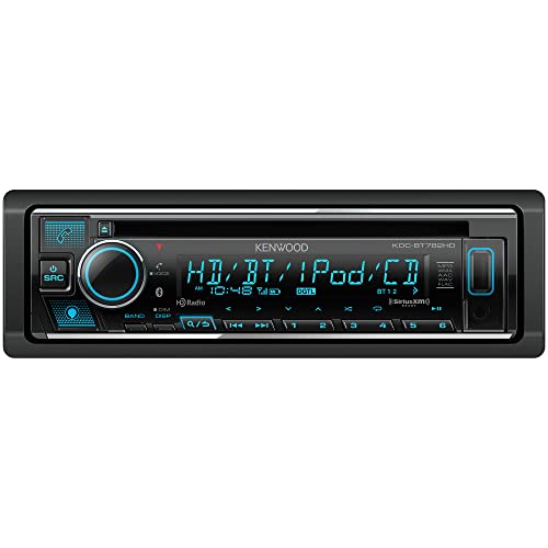 KENWOOD KDC-BT782HD Single DIN Bluetooth CD Car Stereo Receiver with Amazon Alexa Voice Control | LCD Text Display | USB & Aux Input KENWOOD KDC-BT782HD Single DIN Bluetooth CD Car Stereo Receiver with Amazon Alexa Voice Control | LCD Text Display | USB & Aux Input